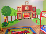 To the Rescue Paint-by-Number Wall Mural