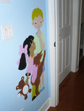 Clubhouse Kids Paint-by-Number Wall Mural
