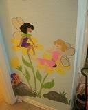 Daisy Fairies Paint-by-Number Wall Mural