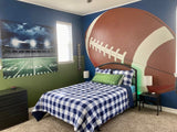 Mega Football Paint-by-Number Wall Mural