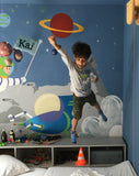 Space Adventures - Paint-by-Number Mural