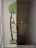 Monkey-ing Around Mini Paint-by-Number Wall Mural