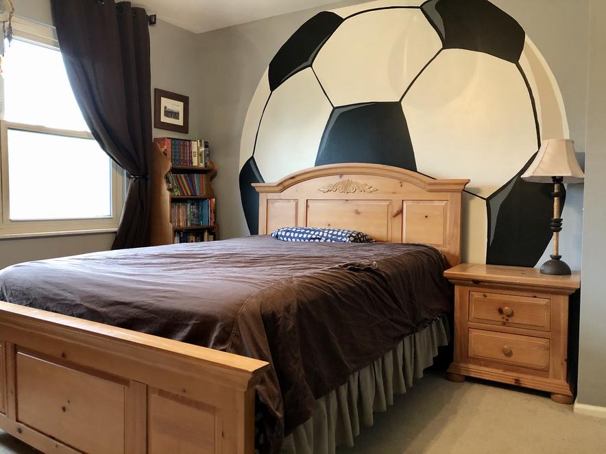 Mega Soccer Paint-by-Number Wall Mural