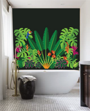 Rainforest Retreat -Small Paint-by-Number Mural
