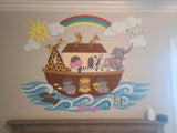 Noah's Ark - Small Paint-by-Number Wall Mural