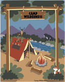 Camp Wilderness Paint-by-Number Mural