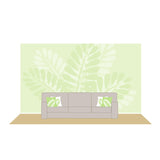 Mega Ferns Paint-by-Number Wall Mural
