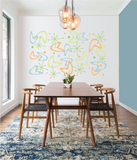 Atomic Fun Paint-by-Number Wall Mural