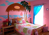 Ilana's Beach Shack Paint-by-Number Wall Mural