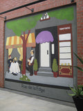 Cafe, Hotel & Parfumerie Paint-by-Number Wall Mural
