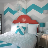 Chevron Four Paint-by-Number Wall Mural