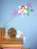Corner  & Vine Fairies Paint-by-Number Mural