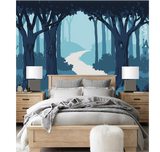 The Enchanted Forest Paint by Number Mural