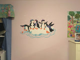 Icy Escapades Paint-by-Number Wall Mural