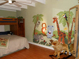 Jungle Story - Large Paint-by-Number Wall Mural