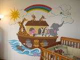 Noah's Ark - Large Paint-by-Number Wall Mural