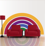 Rainbow - Medium Paint-by-Number Wall Mural