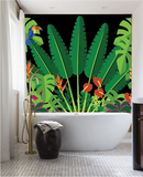 Rainforest Retreat Paint-by-Number Mural