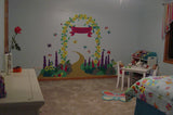 My Secret Garden Paint-by-Number Wall Mural