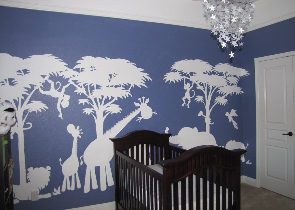 Baby Fashion - Safari Wall Decals - Jungle Wall Decals - Animal