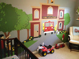 To the Rescue Paint-by-Number Wall Mural